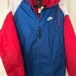 Nike Men's Tri-Color Windbreaker Jacket